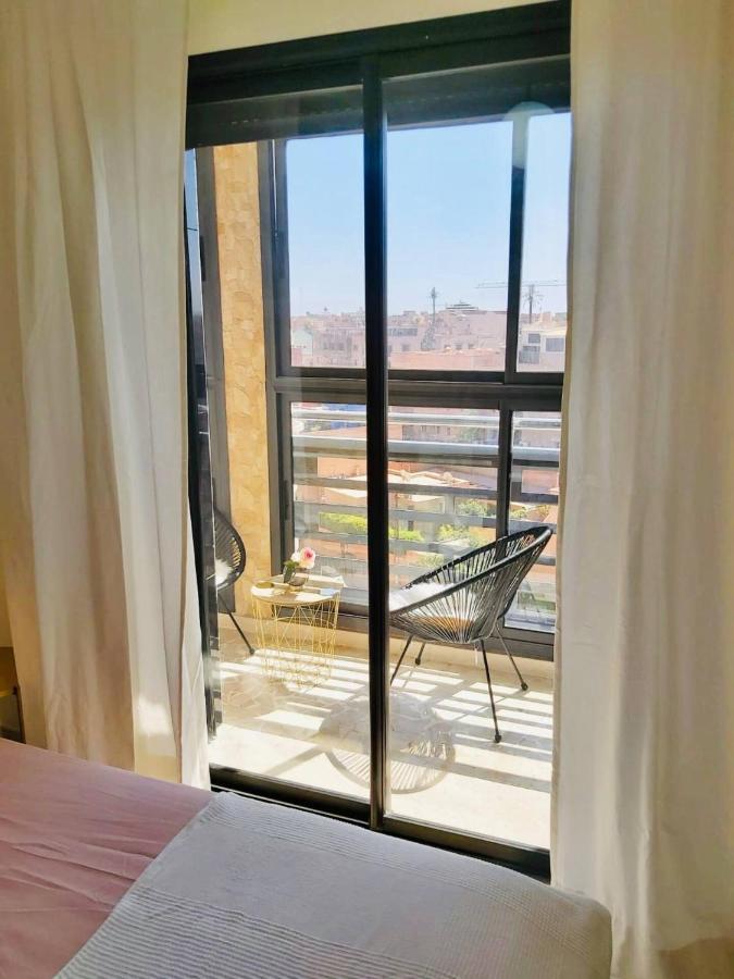 Luxueux Appartement Entre Gueliz Et L'Hivernage Avec Wifi マラケシュ エクステリア 写真