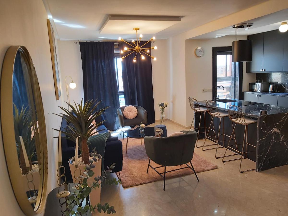 Luxueux Appartement Entre Gueliz Et L'Hivernage Avec Wifi マラケシュ エクステリア 写真
