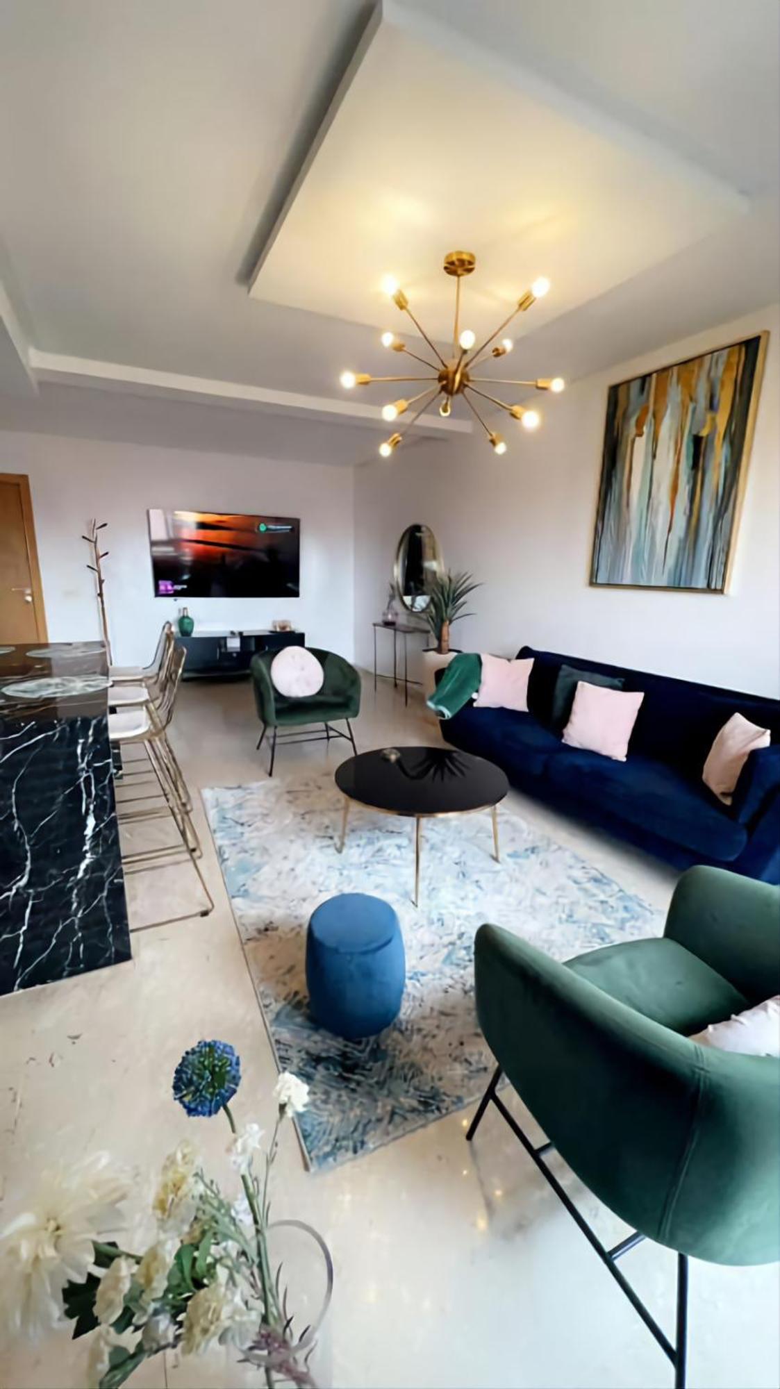 Luxueux Appartement Entre Gueliz Et L'Hivernage Avec Wifi マラケシュ エクステリア 写真